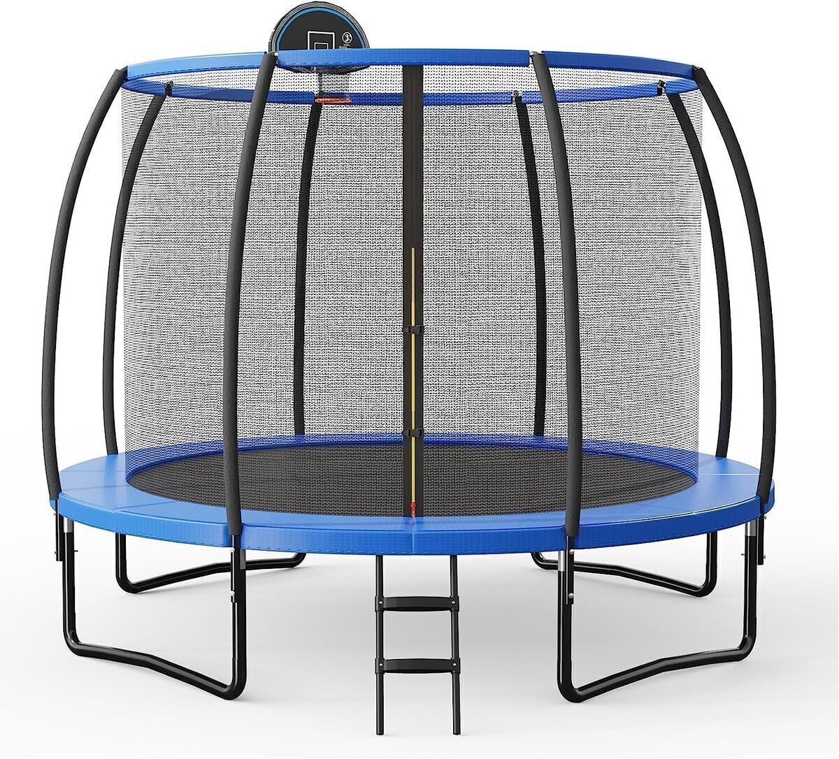 Test : trampoline Costway Ø305 cm avec panier de basket