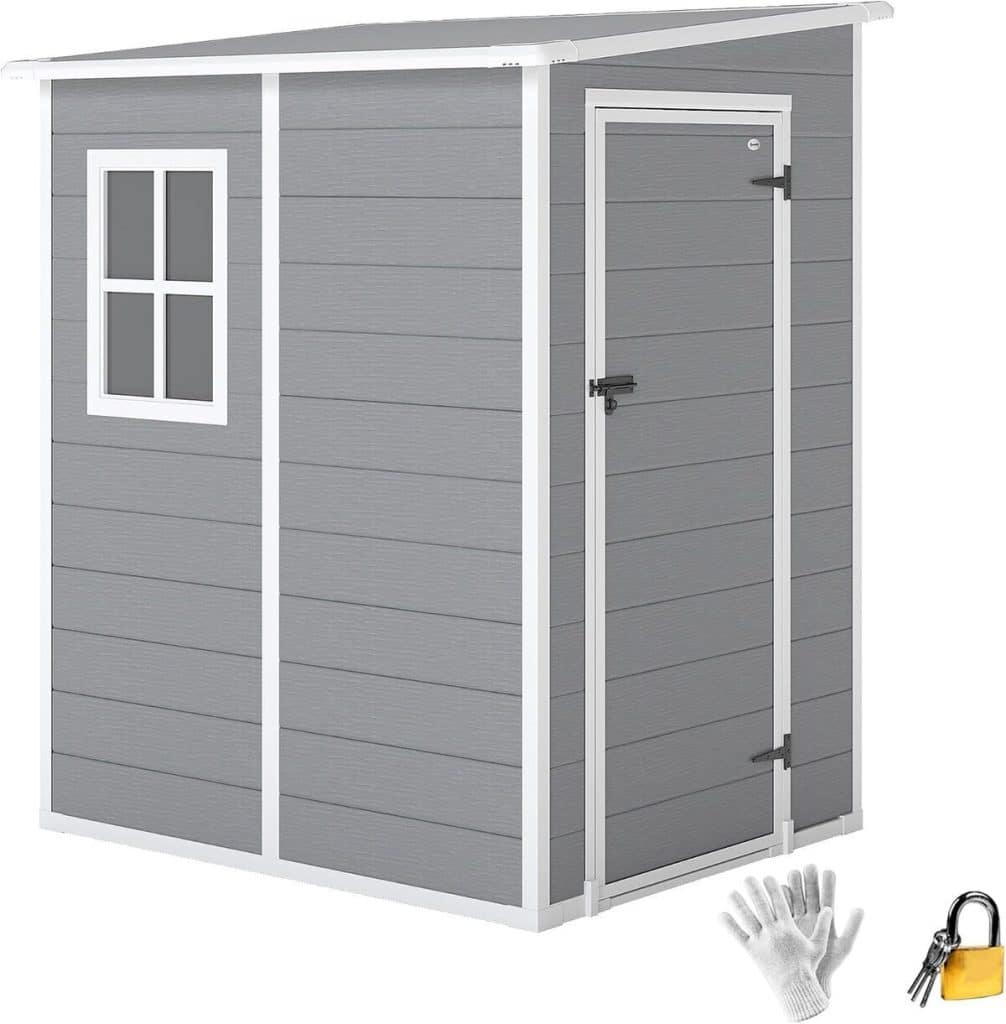 Test : abri de jardin 1, 54 m² Outsunny en aluminium et PP