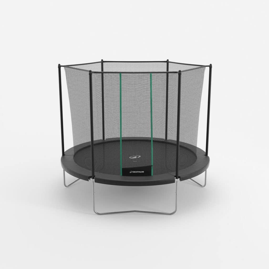 Test du trampoline 300 avec filet - Decathlon