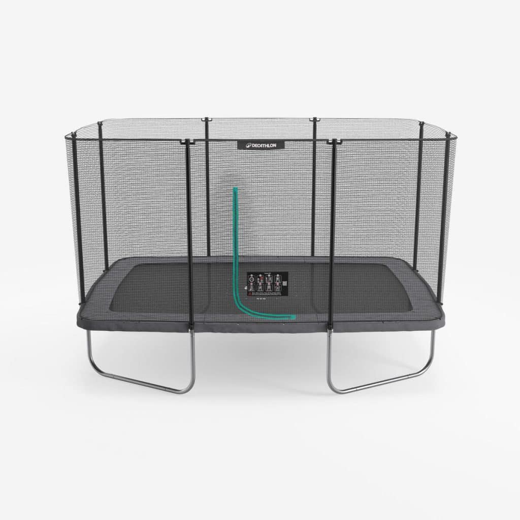 Test du trampoline Decathlon 520 avec filet noir