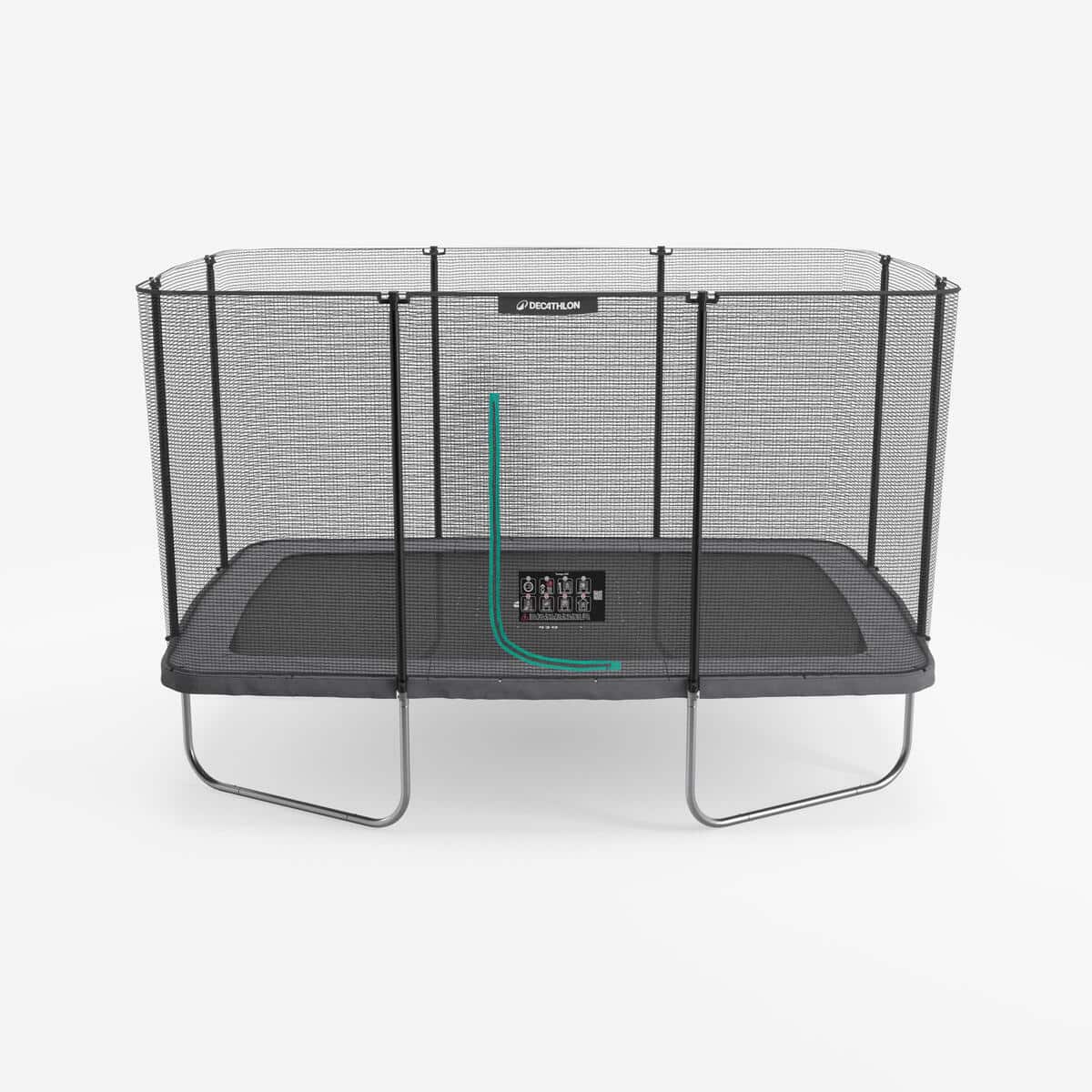 Test du trampoline Decathlon 520 avec filet noir