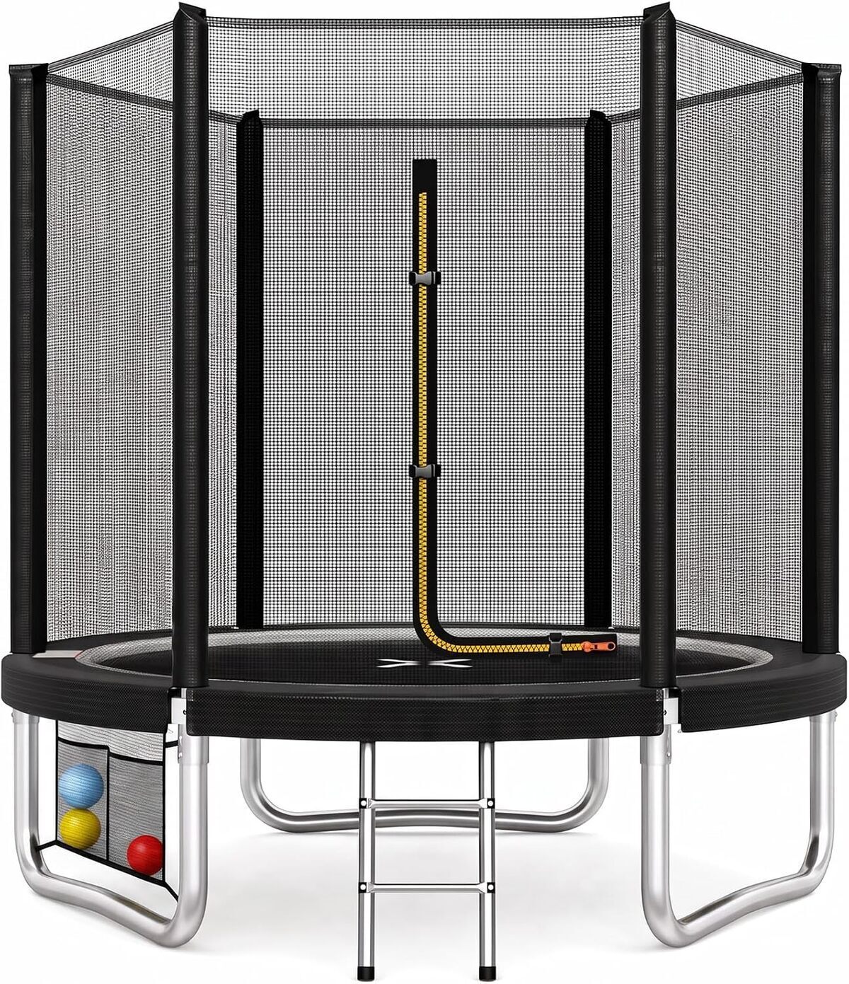 Test du trampoline JUMMICO 427 cm : idéal pour les enfants