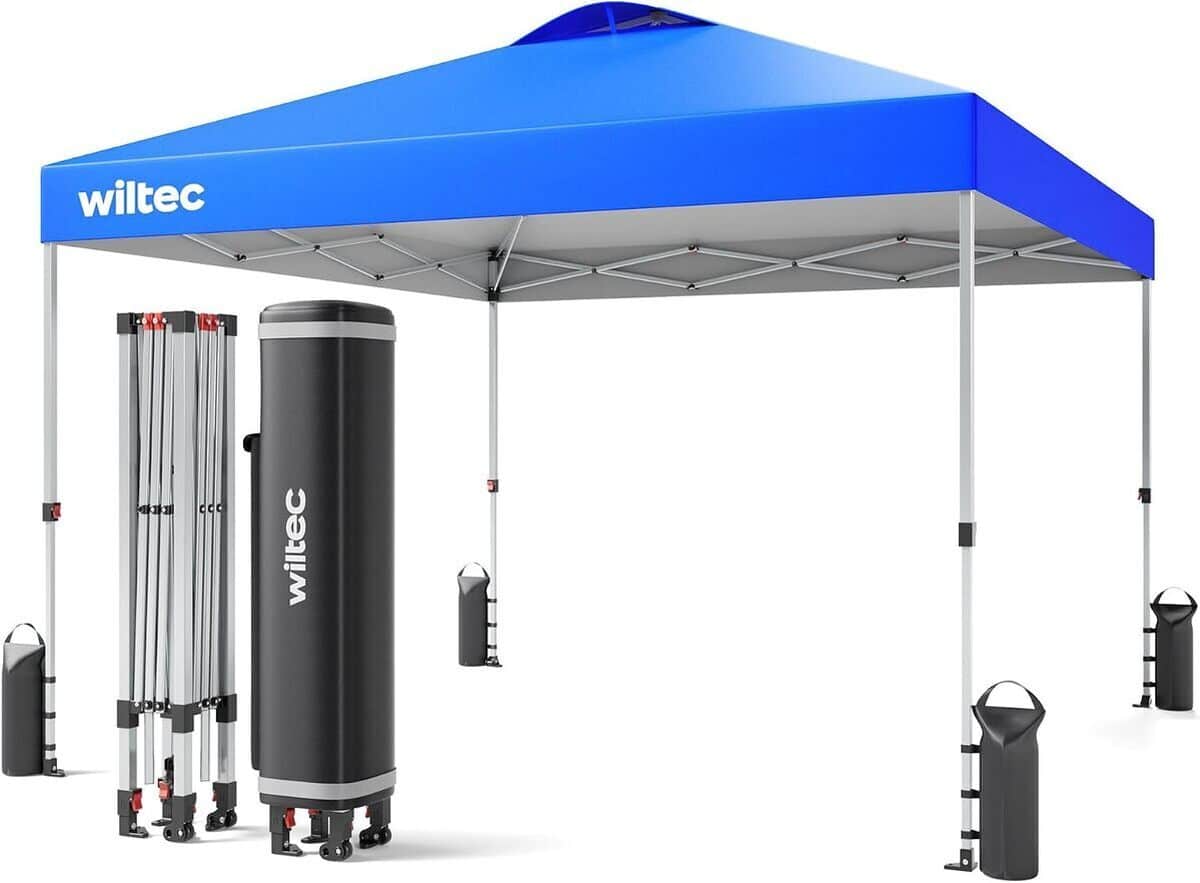 Test : pavillon pliant Wiltec pour vos réceptions